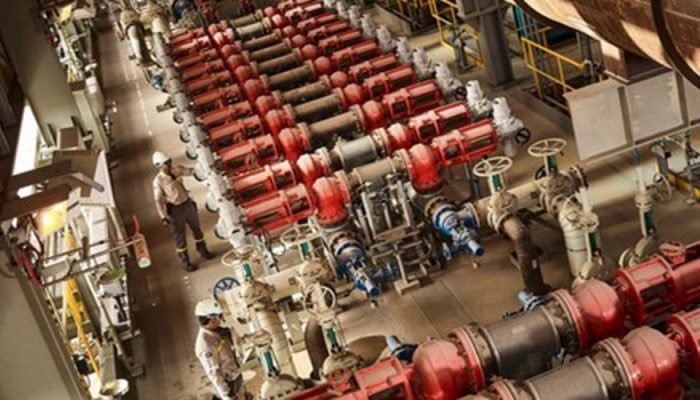 Detalhe da planta da EGA em Abu Dhabi (Foto: Divulgação)