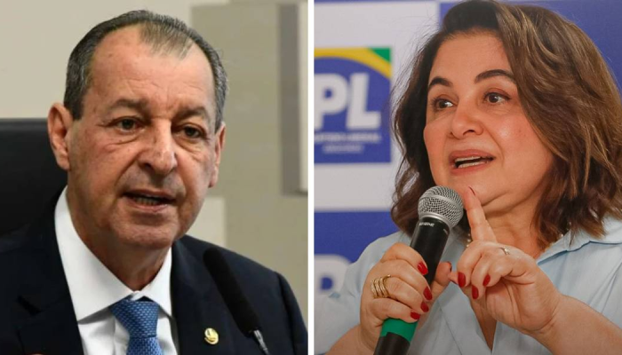 Senador Omar Aziz (PSD) e a advogada Maria do Carmo Seffair (PL) disputam o governo do Amazonas. ...