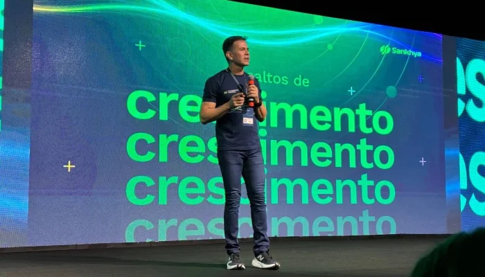 Felipe Calixto, CEO e cofundador da Sankhya (Giulia Frazão/Startups)