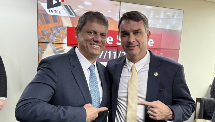 Reprodução/Twitter Flávio Bolsonaro