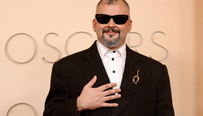 Gabriel Domingues no Oscar 2026 (Caroline Brehman/Reuters)