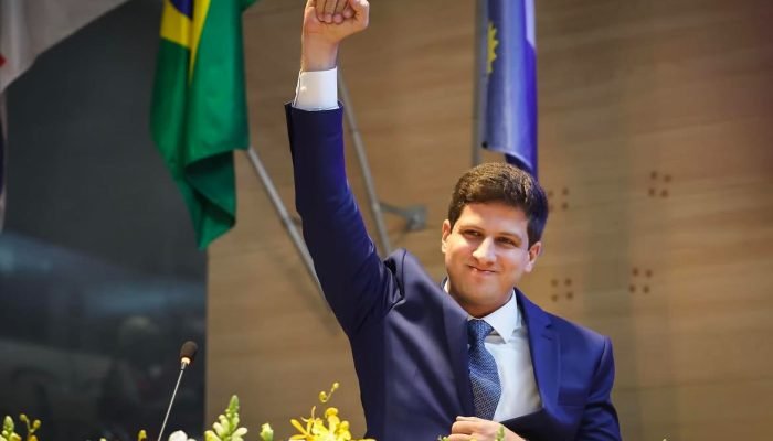João Henrique Campos na cerimônia de posse de seu segundo mandato como prefeito de Recife - 01/...