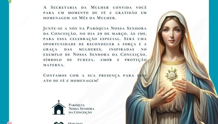 Convite Especial da Secretaria da Mulher