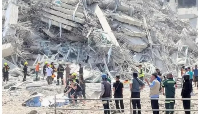 Um terremoto de magnitude 7,7 atingiu Mianmar nesta sexta-feira (28)