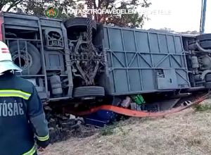 Acidente de ônibus na Hungria resulta em 12 mortes