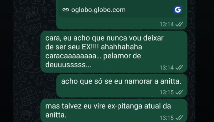 Angel Ferreira comenta sobre ser lembrado como 'ex de Camila Pitanga'