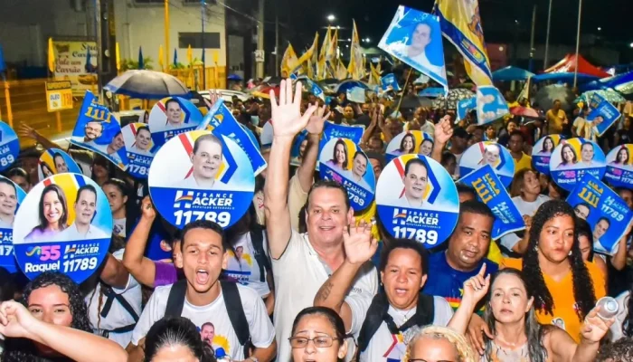 Apoiadores de France Hacker se reúnem em grande marcha em Rio Formoso