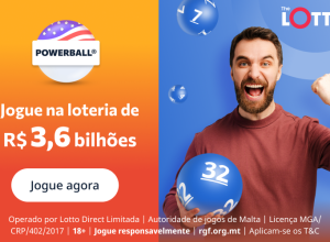 Brasileiros podem concorrer a prêmio bilionário na Powerball