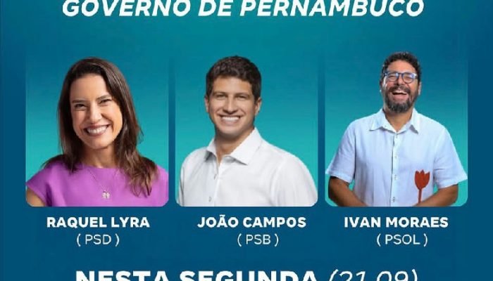 Candidatos ao governo de Pernambuco debatem na TV Guararapes