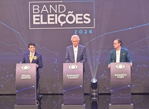 Debate presidencial na Band é marcado por críticas a Lula e Flávio Bolsonaro