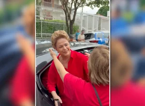 Dilma Rousseff vota em Belo Horizonte e é aclamada por apoiadores