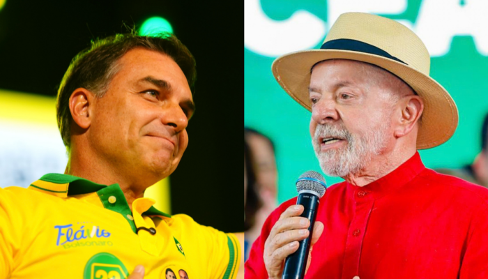 Distribuição de votos nas eleições de 2026: Flávio e Lula disputam segundo turno