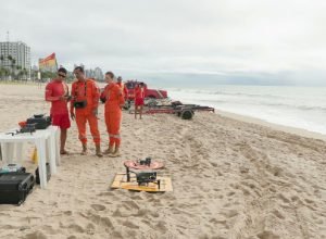 Drones reforçam segurança nas praias de Pernambuco durante Operação Verão