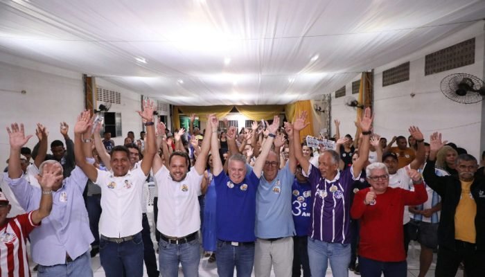 Edson Vieira e Marcelo Gouveia buscam apoio em encontro político em Araçoiaba