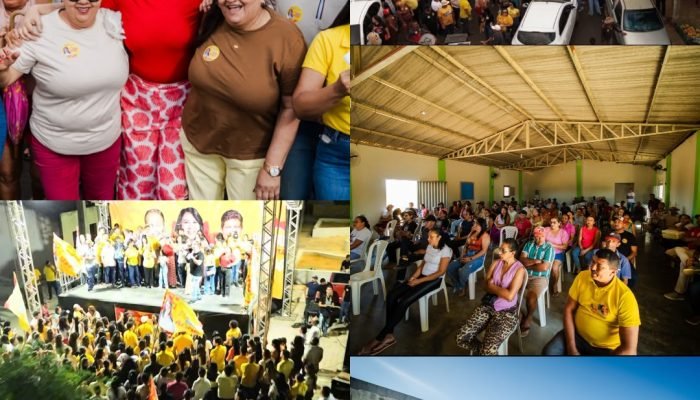 Eliane Soares dá pontapé inicial na campanha e arrasta multidões em agenda no primeiro dia de campanha