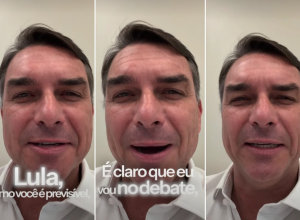 Flávio Bolsonaro confirma presença em debate após decisão de Lula