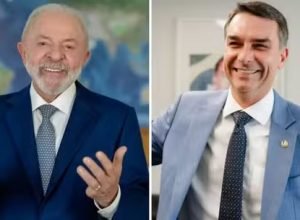 Flávio Bolsonaro lidera numericamente sobre Lula em pesquisa de segundo turno