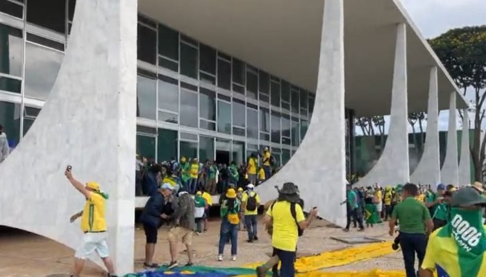 Invasão STF (Foto: Reprodução)