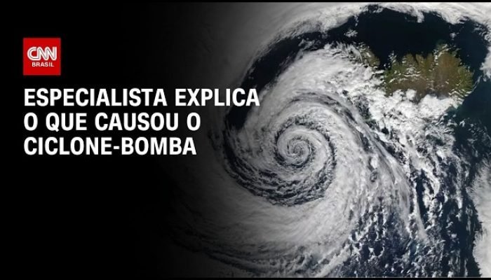 Frente fria traz queda de temperatura e temporais após ciclone-bomba