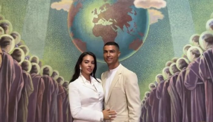Georgina Rodríguez usa joias milionárias em casamento com Cristiano Ronaldo