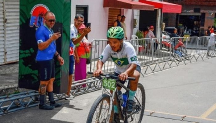 Paratleta de Juazeiro brilha em competição de mountain bike na Bahia