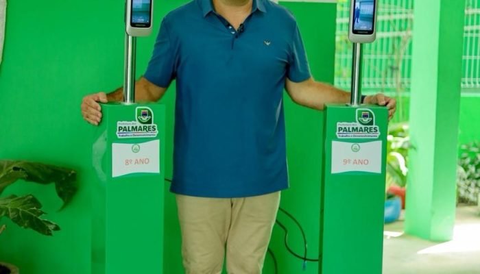 Prefeitura de Palmares adota reconhecimento facial para segurança escolar