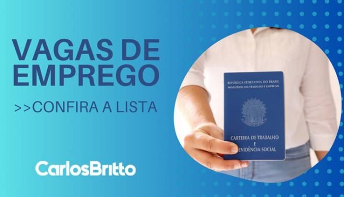 Oportunidades de emprego em Petrolina são divulgadas pela Agência do Trabalho
