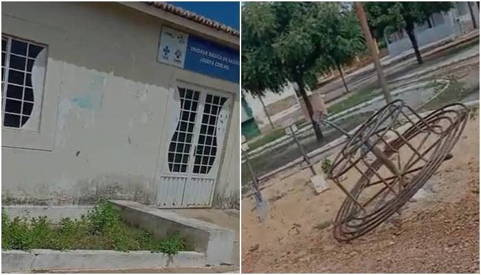 Moradores de Pau Ferro exigem melhorias em UBS e praça local