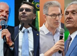 Pesquisa aponta empate técnico de Lula com Flávio, Zema e Caiado