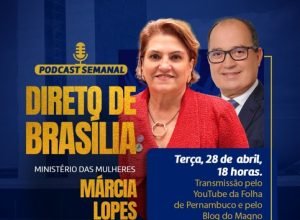 Ministra das Mulheres discute combate ao feminicídio em podcast