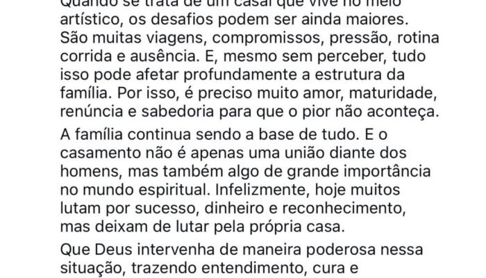 Paula Aires reflete sobre casamento após separação de Matheus Aleixo
