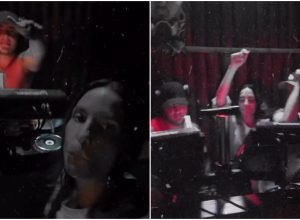Ivete Sangalo celebra talento do filho em show de música eletrônica