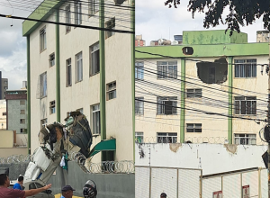 Avião cai em Belo Horizonte e deixa duas vítimas fatais