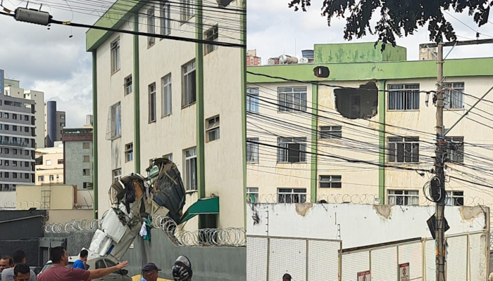 Avião cai em Belo Horizonte e deixa duas vítimas fatais