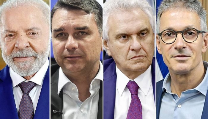 Lula e Flávio Bolsonaro lideram rejeição em pesquisa Datafolha