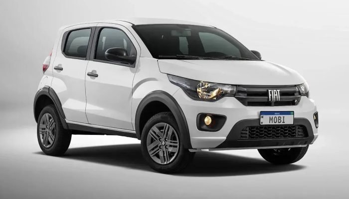 Fiat Mobi retorna como o carro mais acessível do Brasil
