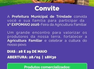 Trindade promove Expomaio para celebrar agricultura familiar
