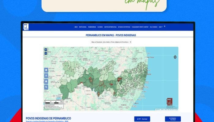 Condepe/Fidem apresenta plataforma interativa 'Pernambuco em Mapas'