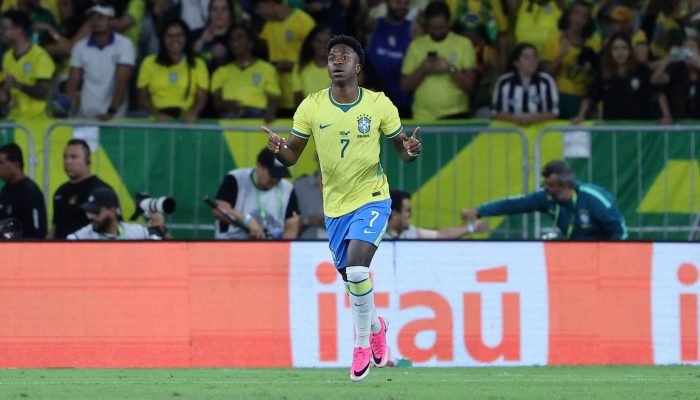 Vini Jr. brilha com gol impressionante em amistoso Brasil x Panamá