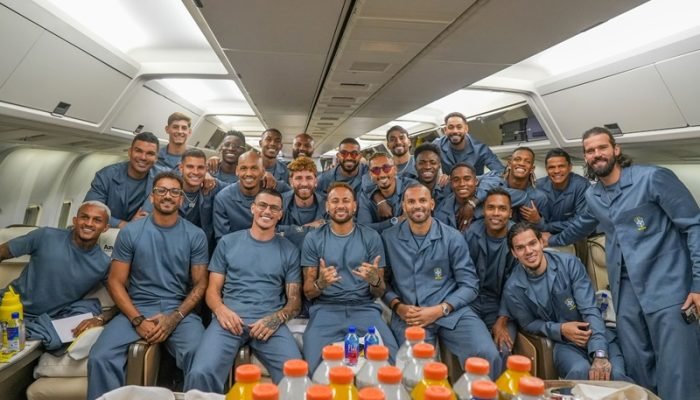 Seleção Brasileira parte rumo aos EUA para a Copa do Mundo 2026