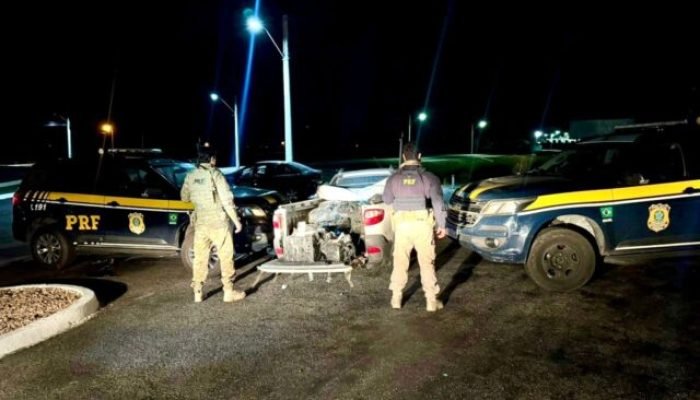 PRF intercepta 800 kg de explosivos ilegais na Bahia