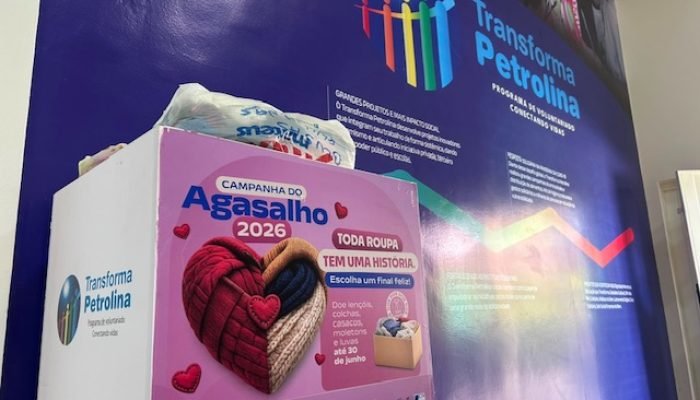 Campanha do Agasalho 2026 em Petrolina busca doações para o inverno