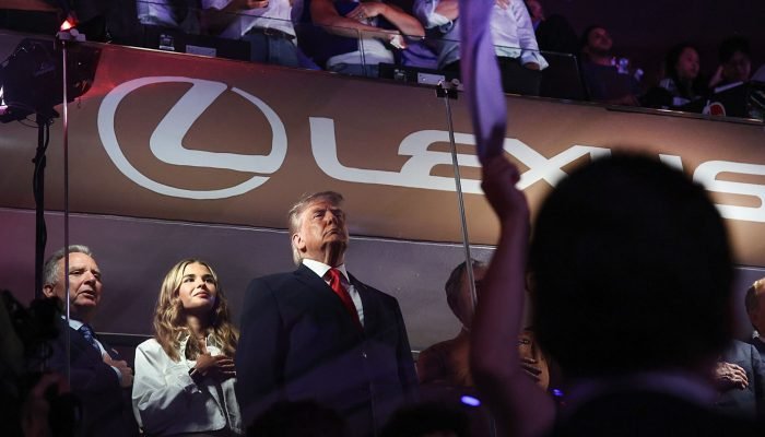 Presença de Trump na final da NBA gera vaias e controvérsia