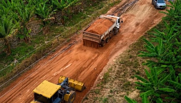 Santa Maria da Boa Vista avança na recuperação de estradas vicinais