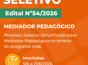 Ifsertãope abre inscrições para mediadores pedagógicos em cursos Ead