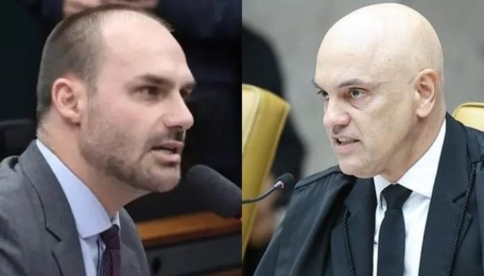 Eduardo Bolsonaro solicita a Trump sanções contra Moraes antes de julgamento