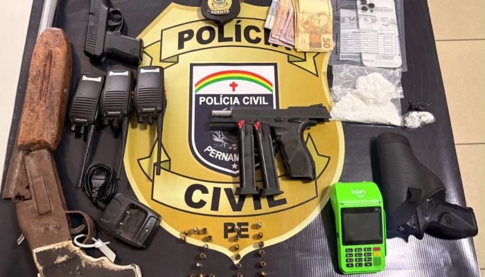Polícia realiza operação em Orocó e prende suspeitos com drogas e armas