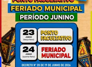 Abaré decreta ponto facultativo e feriado para São João