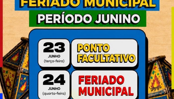 Abaré decreta ponto facultativo e feriado para São João