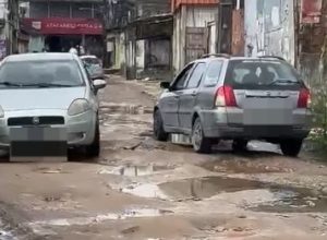 Moradores de Olinda enfrentam caos com buracos e alagamentos